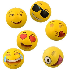 Emoji Face Beach Ball
